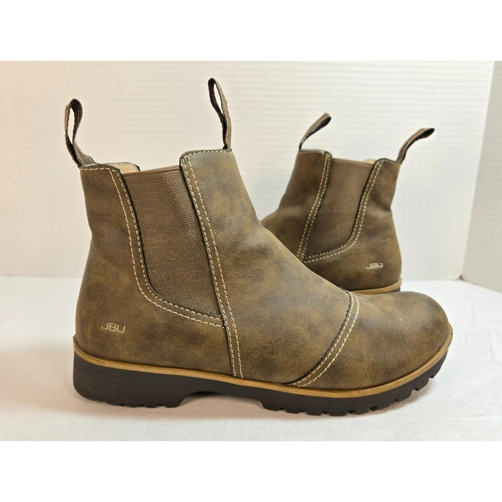 JBU Jambu Eagle Water Resistant Winter Ankle Boot  Medium Brown Women's Sz 8